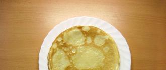 Step-by-step recipe for fluffy and full pancakes with whey